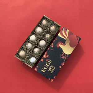 <span class=keywords><strong>Cartoni</strong></span> per Uova a 12 o 30 Scomparti, Usa e Getta, Riciclabili, Ecologici, Biodegradabili, con Logo Personalizzato - Product Image 1