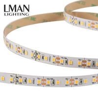 Bande LED en cuivre SMD2835 basse tension haute puissance IP20 850lm/m 8mm de largeur DC 24V 9.6W Température de couleur 3000K-6000K IRC 93 Garantie 3 ans