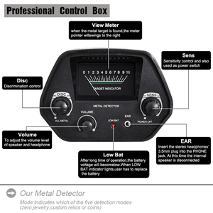 MD4030 rilevatori di metalli industriali professionali ad alta precisione rilevatori di oro sotterranei tesori rilevano cacciatori circuito megale - Product Image 2