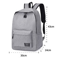 Sac à dos décontracté unisexe en polyester Oxford imperméable grande capacité pour étudiants et usage quotidien – Nouveauté 2026 – Meilleures ventes