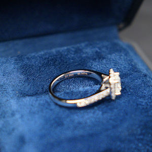 Madonna แหวนเพชร IGI GIA certifiedcvd แหวนเพชร14K 18K เครื่องประดับทองแข็งสำหรับผู้หญิง - Product Image 5