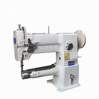 Machine à coudre industrielle à bras cylindrique pour chaussures, point noué, robuste, Jocky