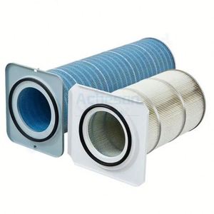 Mặt bích gắn vuông bụi phần tử lọc dầu kháng vuông đĩa Lọc Cartridge cho sơn tĩnh điện gian hàng - Product Image 3