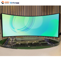 Écran LED d'intérieur P1.2 P1.5 P1.9 P2.6 P3.9 500*500mm avec boîtier en aluminium moulé sous pression pour les magasins de détail et les centres commerciaux
