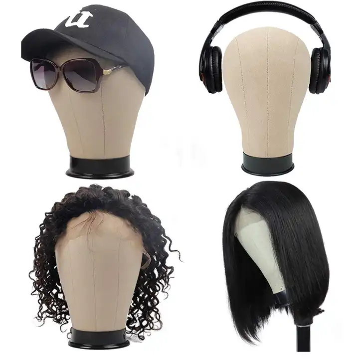 MYZYR Wig Head With Stand 21-24inch Mannequin Head Woman Wig Canvas Head  For Hairstyles Displaying Making Wig Stand Holder - Buy MYZYR Wig Head With  Stand 21-24inch Mannequin Head Woman Wig Canvas