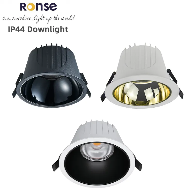 RONSE-luces Led empotradas de techo IP44, foco hacia abajo, carcasa de pared, 7W, 15W, 20W, 25W, 30W, 40W, comercial, regulable