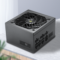 Alimentation PC entièrement modulaire 850 W, efficacité 80+ Gold, proces SMD haute précision, unité d'alimentation DC-DC résonnante PSU LLC