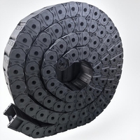 Chaîne porte-câbles en nylon Yodel Stable Supplier 35*150, type pont, entièrement fermée, à ouverture latérale, flexible en plastique