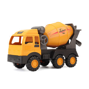 Camion mélangeur à béton miniature pour enfants, jouet pour garçons, roues libres - Product Image 1