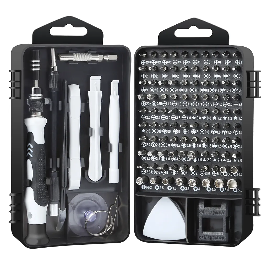 E-durable New Upgrade 110 In 1 Multifunction Mobile Phone Screwdriver Set Household Computer Repair Tool Kit