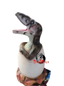 Thùng Rác Công Viên Chủ Đề Khủng Long Thùng Rác Khủng Long Bằng Sợi Thủy Tinh - Product Image 3