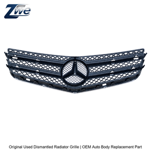 Rejilla Delantera para <span class=keywords><strong>Mercedes</strong></span> <span class=keywords><strong>Benz</strong></span> Clase E Coupé W207, Cromada Plateada, de Dos Listones, Repuesto para 2009-2016 E200 E250 E350, Ajuste Directo - Product Image 2