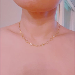 สร้อยคอประดับอัญมณีระยิบระยับ - Product Image 2