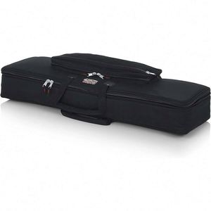 Housse de transport pour orgue électronique 61 touches, en polyester léger 8 mm, personnalisable, fabriquée par une usine BSCI, pour clavier de piano électrique 61 touches, souple. - Product Image 2