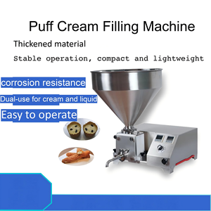 Nuova Macchina Elettrica Automatica per Riempimento Continuo di Prodotti da Forno, <span class=keywords><strong>Pasticceria</strong></span> e Torte con Compatibilità Frutta e Uova, Facile da Usare - Product Image 6