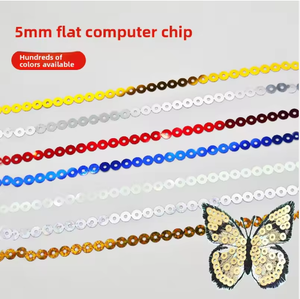 Perles carrées en PET électroplaqué de 5 mm pour <span class=keywords><strong>la</strong></span> création de bijoux, <span class=keywords><strong>la</strong></span> broderie et les projets de bricolage - Product Image 2