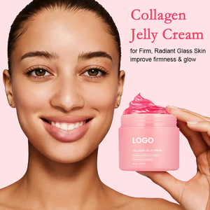 Traitement de la peau de verre radieuse et raffermissante à la marque privée, collagène hydrolysé, booster d'élasticité, crème de gelée de collagène coréen - Product Image 3