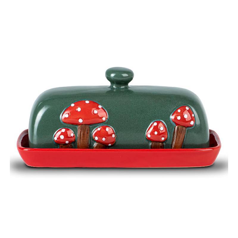Western Household Kitchen Butter Keeper Ceramic