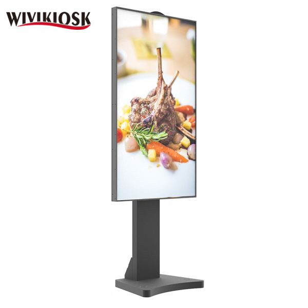 Полуоткрытый рекламный экран 2000 nits lcd дисплей WiViKiosk