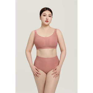 Lism Custom New Jelly Glue Soft Support Ropa interior sin rastro Reunidos Top Support Side No Steel Hoop Sujetador de mujer - Product Image 3