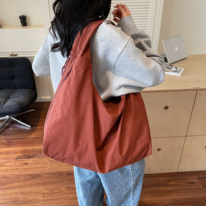 <span class=keywords><strong>Bolso</strong></span> de mano de <span class=keywords><strong>tela</strong></span> Oxford OEM, <span class=keywords><strong>bolso</strong></span> de hombro <span class=keywords><strong>impermeable</strong></span> ligero, <span class=keywords><strong>bolso</strong></span> de compras informal de trabajo de viaje para mujer - Product Image 3