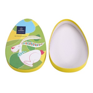 กล่องบรรจุภัณฑ์รูปไข่สีเขียวลายกระต่าย สำหรับบรรจุของขวัญเทศกาลอีสเตอร์ สามารถปรับแต่งได้ตามความต้องการ - Product Image 4