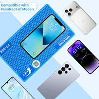 HZY FT-068 Tapis en silicone antidérapant de qualité supérieure personnalisé en usine pour protection d'écran de téléphone portable avec trou