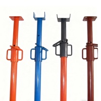 Cric de chantier 5 mètres, crics de sol robustes, poteaux en acier galvanisé, étais de soutènement, étais de coffrage, cric Acrow, garantie 1 an