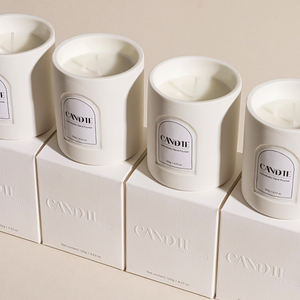 AIKUN Homeware koleksi ketenangan Vanilla beraroma lilin kedelai buatan tangan mewah kustom lilin keramik Reed liburan Paskah - Product Image 1