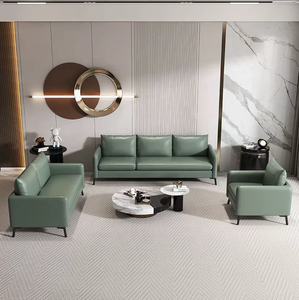 อพาร์ทเมนต์หรูหราสไตล์ไลท์ลักชัวรี่พร้อมห้องนั่งเล่นขนาดใหญ่สำหรับสามคน, ยูนิตขนาดเล็ก, ดีไซน์เรียบง่าย, ผ้าเทคโนโลยี, โซฟากู่เฟย - Product Image 5