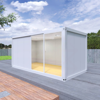 Cabine préfabriquée modulaire en acier Maison triangulaire Conteneur Maison préfabriquée pour villa Petites maisons Toit à cadre Petite maison Casa