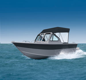 Yacht à <span class=keywords><strong>voile</strong></span> <span class=keywords><strong>en</strong></span> aluminium 5083/5052 avec coque <span class=keywords><strong>en</strong></span> fibre de verre CS-220, réservoir de carburant de 120 L, moteur hors-bord de 150 CV, bateau de croisière et de tourisme de loisirs - Product Image 3