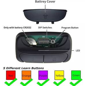 متوافق مع جهاز التحكم عن بعد 310 <span class=keywords><strong>315</strong></span> 318 372 390 <span class=keywords><strong>mhz</strong></span> التحكم عن بعد - Product Image 2