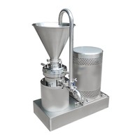 Équipement de production de beurre d'amande industriel, moulin colloïdal, machine à tahini de sésame