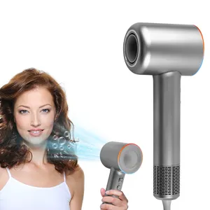 Pengering rambut Salon kecepatan tinggi, pengering rambut Ion negatif 110000Rpm, pengering rambut Salon kecepatan tinggi
