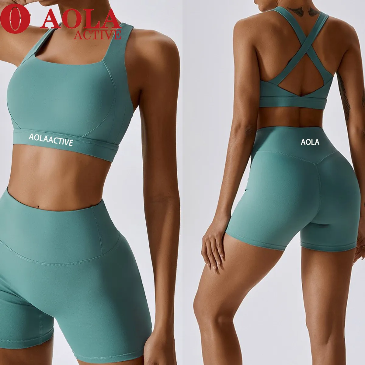 Custom Logo Women Sportswear 2023 New Yoga Outfits Workout Seamless Leggings Set Gym Fitness Clothing