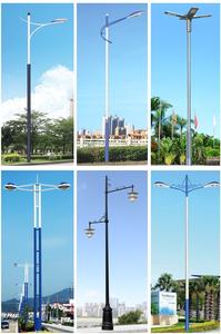 เสาไฟ LED ควบคุมหน้าจอโฆษณาอัจฉริยะพร้อมกล้อง CCTV เสาไฟถนนอัจฉริยะ - Product Image 2
