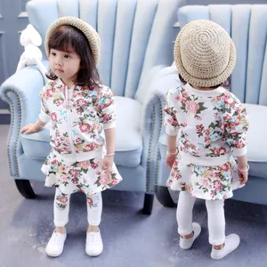 New Free Shipping American Express Black Card Kids Girls Coat Suits And Dress Set From China Supplier Clothing