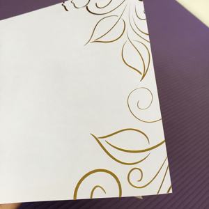 Productos de papel de papelería con logotipo dorado personalizado, A4 membrete, factura de empresa con papel de arte recubierto de Kraft, impresión de calidad superior - Product Image 6