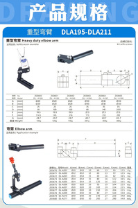 Type de brochage usiné CNC robuste bras de coude réglable accessoires de pince de robot Services de fabrication - Product Image 2