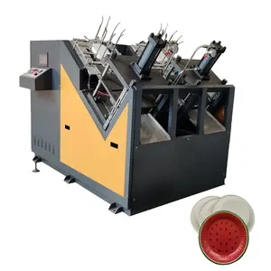 Disposable Paper /Aluminum Foil Dish Plate Making Machine With small Price