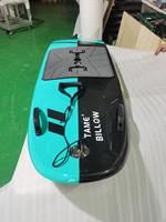 Planche de surf électrique puissante de 15 kW à grande vitesse (60 km/h) en fibre de carbone pour les sports nautiques professionnels