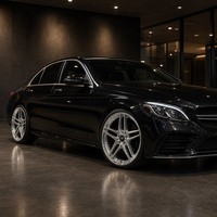 Jantes forgées sur mesure, finition argent poli, à rayons multiples, concaves profondes, 5x112 pour BMW Série 3, Mercedes Classe C, Audi A5, 19, 20, 21 pouces