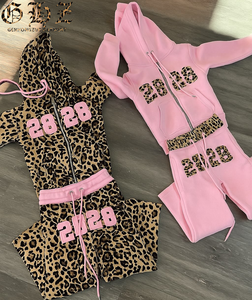 High Quality <strong>Women</strong> Sweatsuits Custom <strong>Tall</strong> Girl Friendly Y2K Outfits Cotton Hoodie and Sweatpants <strong>Women</strong> Set <strong>Joggers</strong> 2 Piece Sets - Product Image 1
