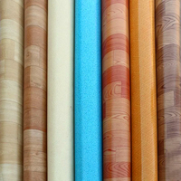 Karpet Vinil Plastik Felt Back Permen Gulung