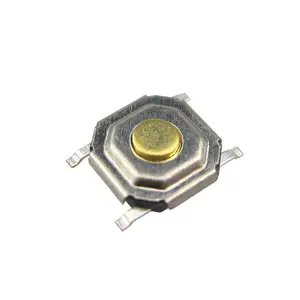 12v מיקרו לדחוף כפתור מתג 5.2*5.2mm 4 פינים טקט מתג