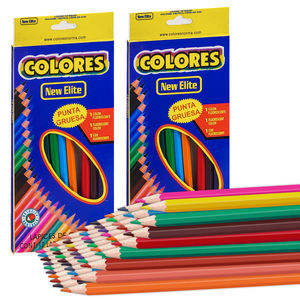 Hot Selling Hoge Kwaliteit 12-Pack Kleurpotloden Kleurpotloden Set In <span class=keywords><strong>2</strong></span> Dozen - Product Image 3