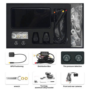 Autommi 6.25 pouces Portable Moto écran Android 14 système <span class=keywords><strong>GPS</strong></span> Bluetooth Navigation IPX8 étanche Smart Moto caméra Carplay - Product Image 6