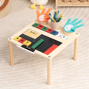 <span class=keywords><strong>Tavolo</strong></span> di attività per i più piccoli, in legno Montessori centro di attività <span class=keywords><strong>tavolo</strong></span> con <span class=keywords><strong>tavolo</strong></span> da <span class=keywords><strong>disegno</strong></span> & numero di apprendimento giocattolo, bambini giocattoli sensoriali - Product Image 2