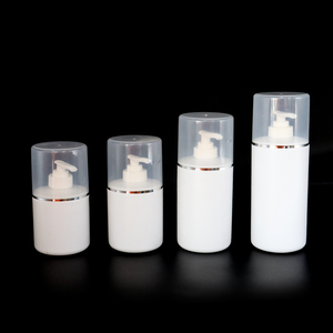 250ml-500ml Rỗng Trắng HDPE nhựa chăm sóc da container Lotion dầu gội Gel tắm chai cho chăm sóc da và bao bì mỹ phẩm - Product Image 1